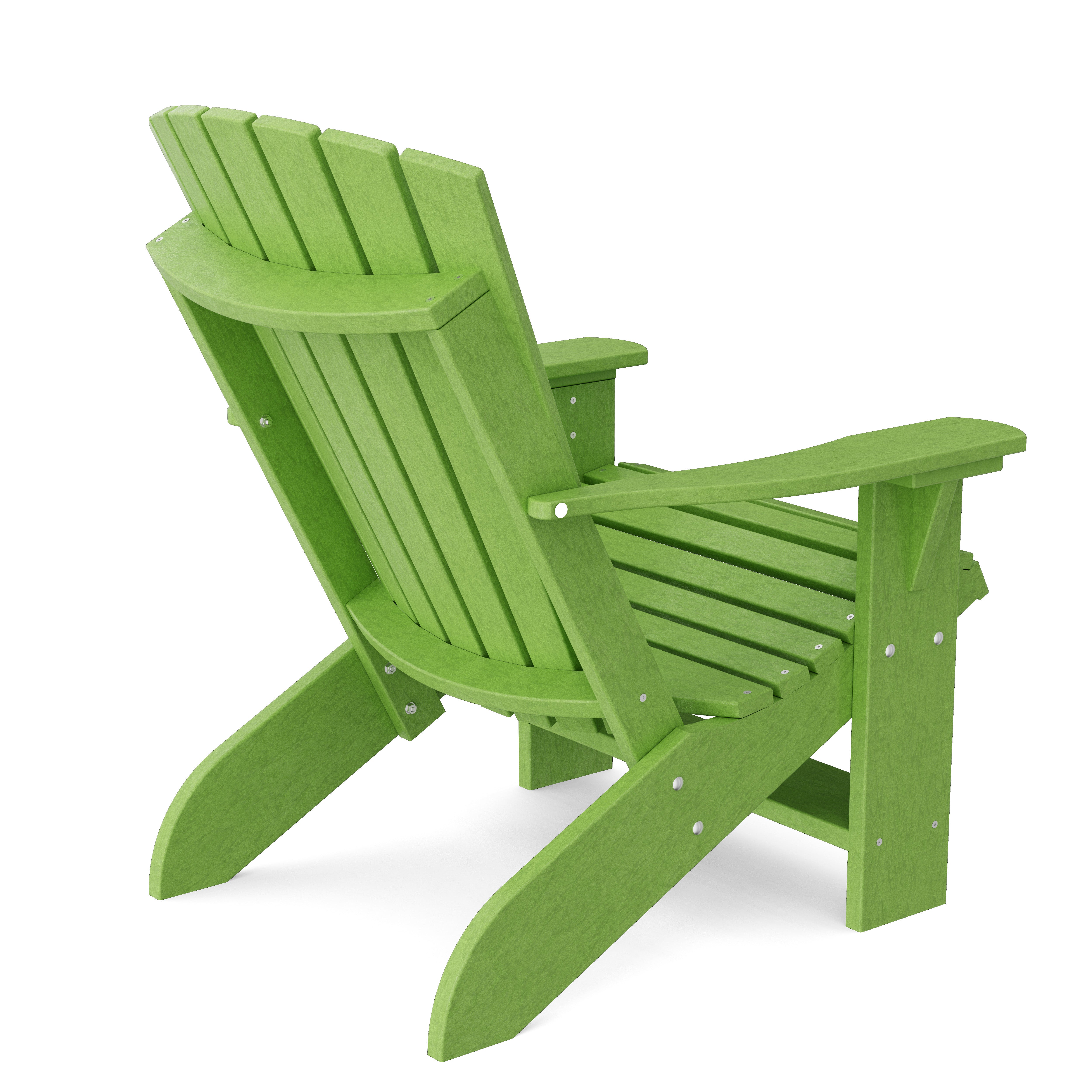 Premium Heritage Adirondack Chair - Solid Wood Outdoor Patio Furniture for Garden, Deck, Poolside & Backyard Relaxation