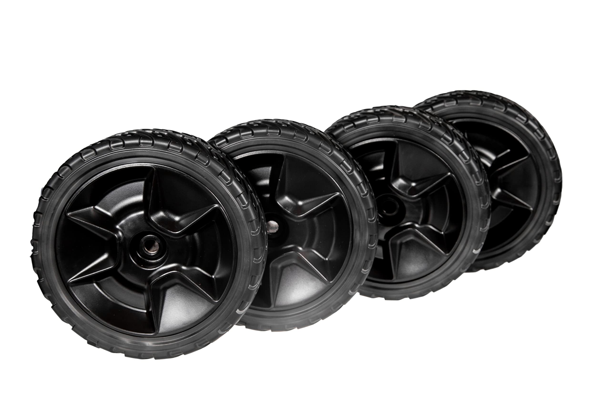 Honda HRN216 Lawn Mower Wheel Replacement Kit - 2x 42710-VR8-N00ZA & 2x 44710-VR8-N00ZA Wheels - Perfect for Lawn Maintenance and Yard Care
