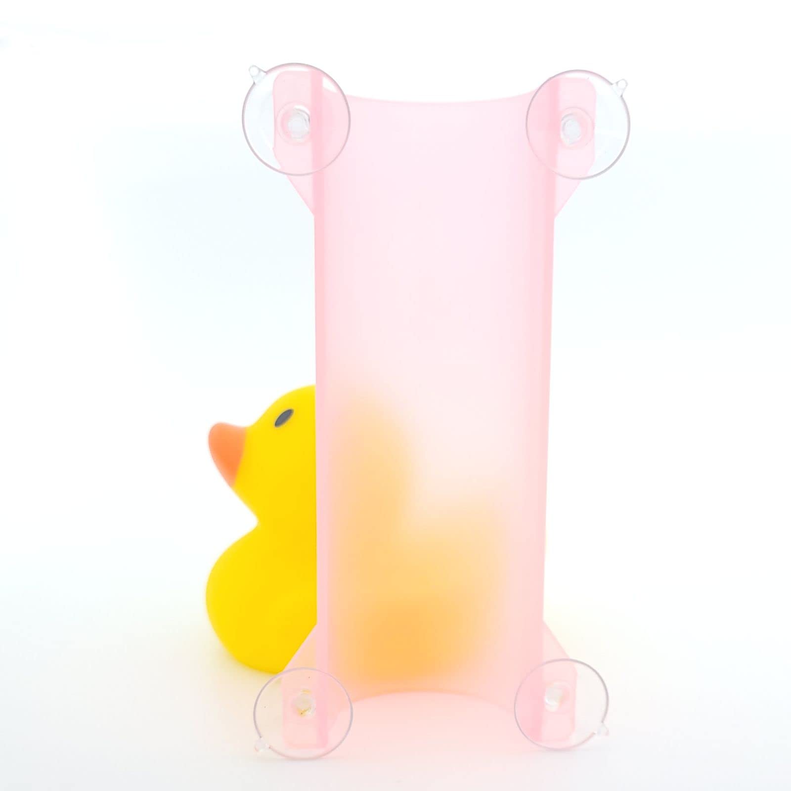 Brand Betta Fish Tunnel (Translucent Pink) - Decorative Aquarium Accessory for Betta Fish Play & Exploration