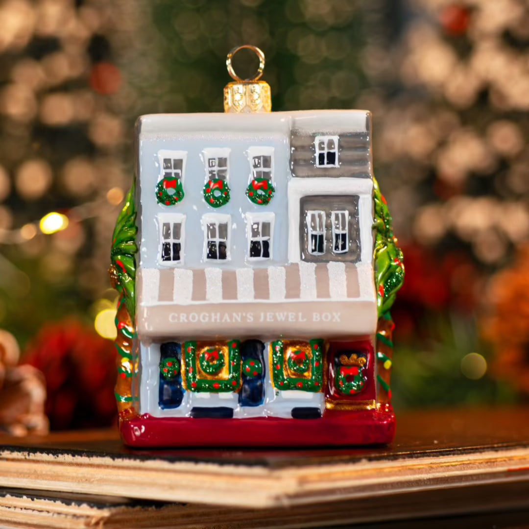 Handcrafted Croghan's Christmas Ornament - Elegant Holiday Tree Decor for Festive Home & Office Decorations | Perfect for Christmas Gifts & Seasonal Celebrations