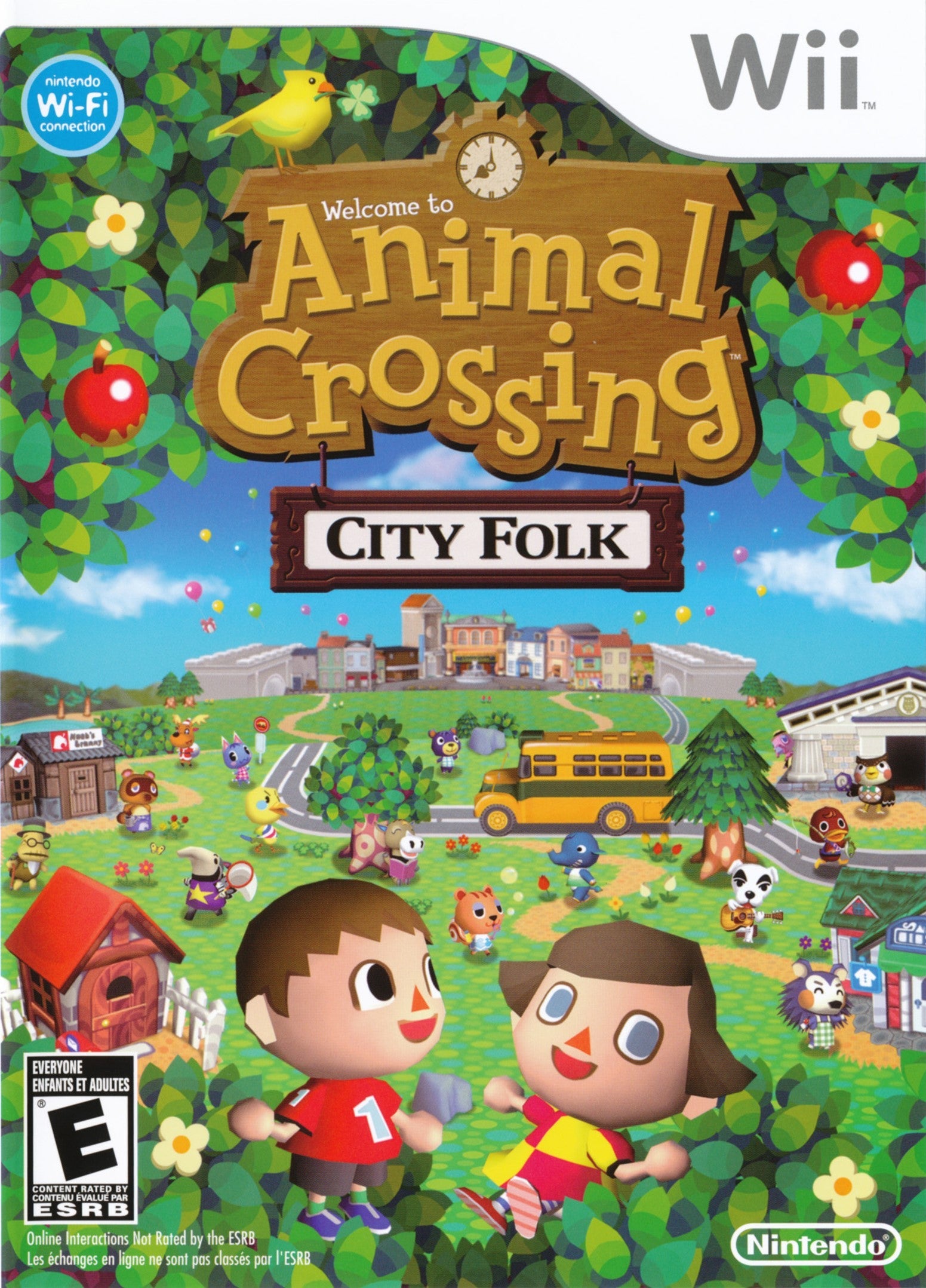 Animal Crossing: City Folk - Nintendo Wii Game - Fun Life Simulation for Kids & Adults - Perfect for Family Game Nights & Relaxing Playtime