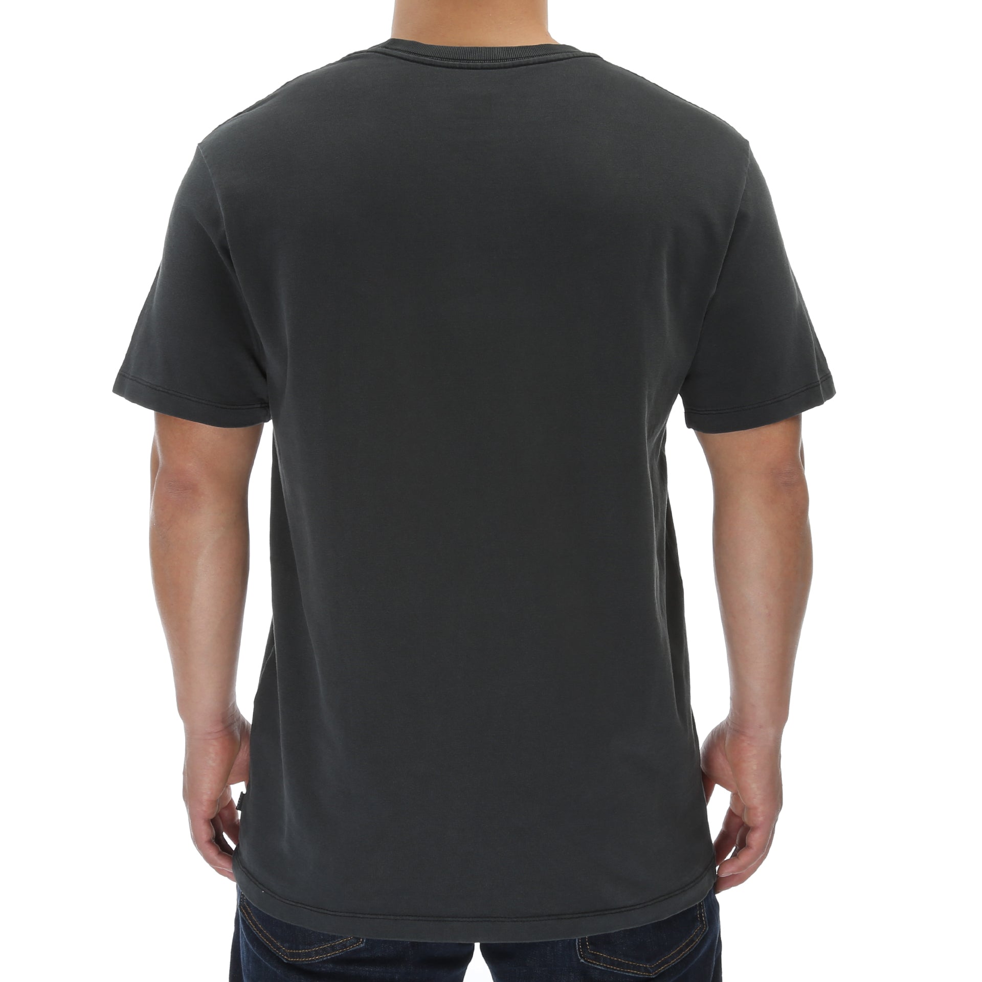 Huf Marciano Overdye T-Shirt for Men - Black Cotton Streetwear Tee - Perfect for Casual Wear, Skateboarding & Urban Fashion