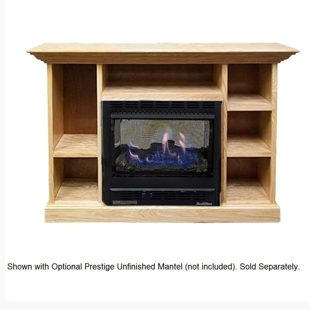 Buck Stove Model 1110 Vent-Free Gas Stove - 30,000 BTU, Natural Gas or Propane, Indoor Heating for Home, Cabin & RV - Perfect for Living Rooms, Bedrooms & Outdoor Spaces