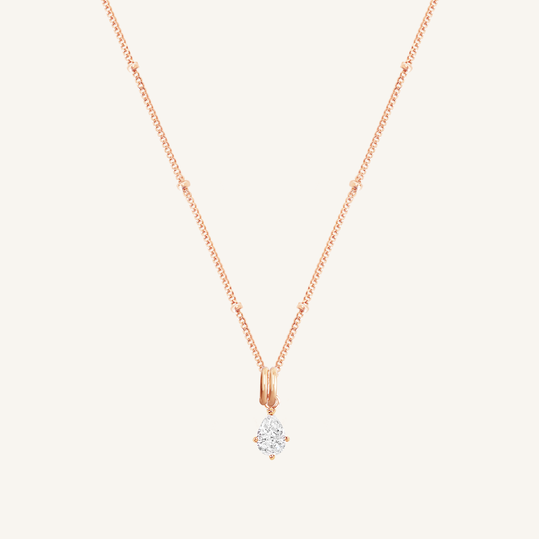 Elegant Axial Charm Necklace for Women - Dainty Layering Pendant Jewelry for Everyday Wear & Special Occasions