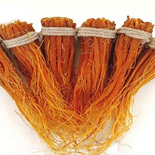 Premium Red Korean Ginseng Roots - Whole Root Pieces - 100g Authentic Red Panax Ginseng for Energy Boost & Immune Support - Perfect for Tea, Cooking & Natural Remedies
