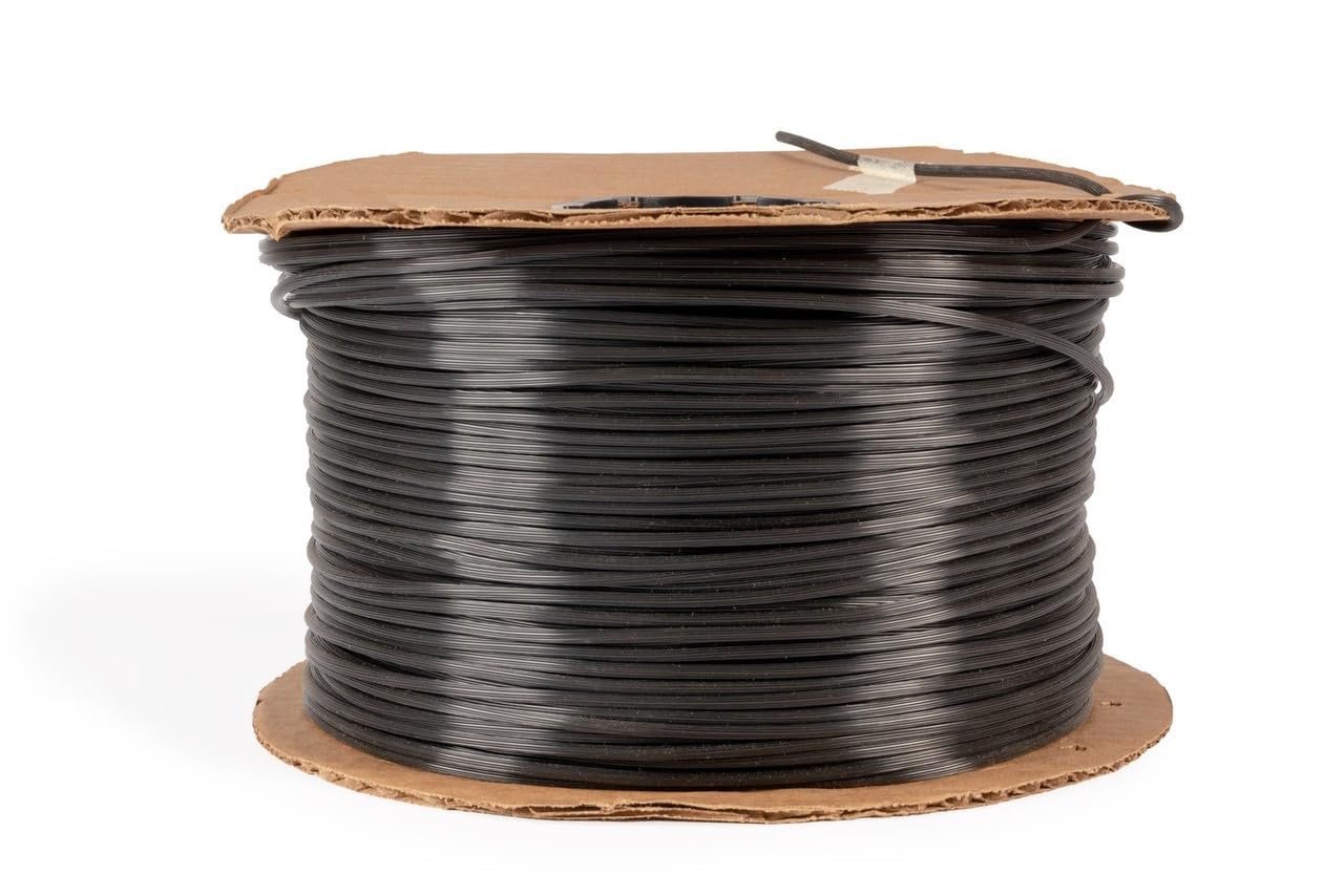.230 Round Screen Spline for Window Screen - 1500ft Black Vinyl Spline Roll - Replacement for Windows, Pool Enclosures, Patio & Porch Screens | DIY Home Improvement & Screen Repair