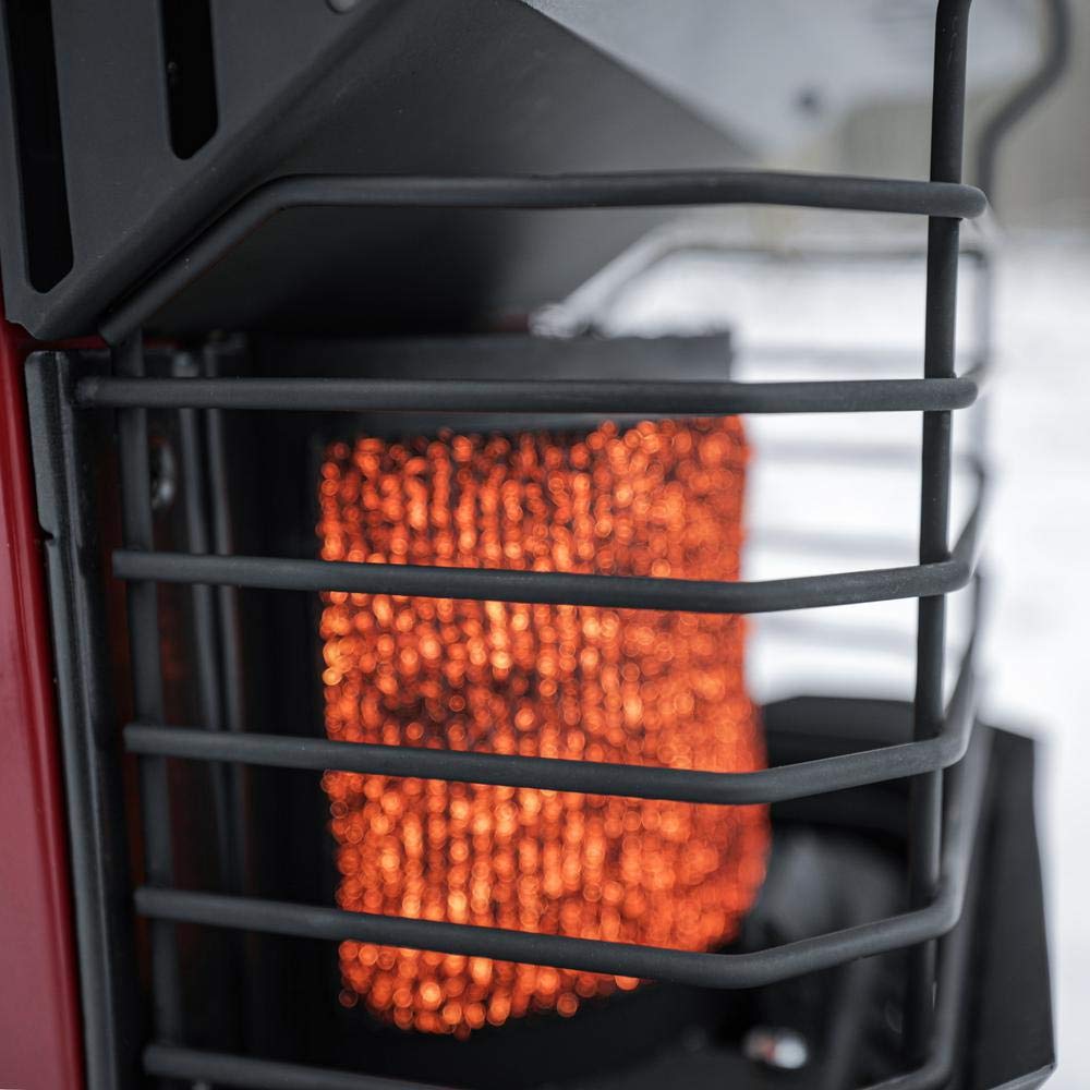 Mr. Heater 11,000 BTU Portable Buddy Flex Propane Heater - Indoor/Outdoor Use for Camping, Garage, Workshop & Emergency Heating - Approved for Massachusetts & Canada