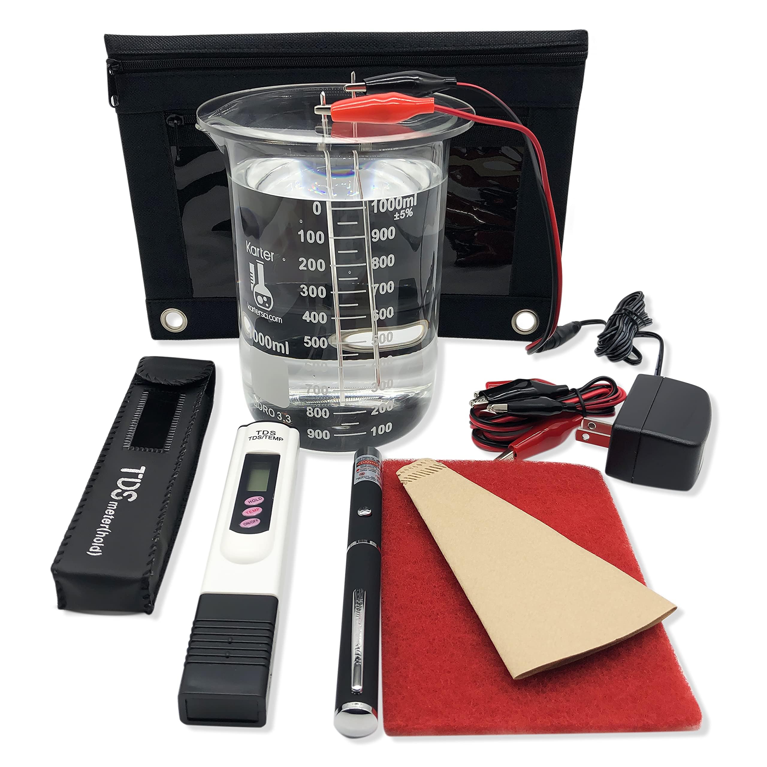 Original Chris Collateral Silver Generator Kit with 99.99% Pure Silver Wire - DIY Colloidal Silver Maker for Home Use, Health & Wellness, Skin Care, and Immune Support
