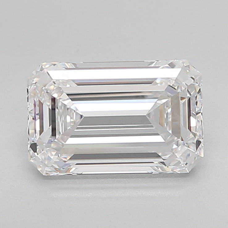 3.51 Carat Emerald Cut Lab-Created Diamond - Elegant Engagement Ring & Fine Jewelry for Special Occasions