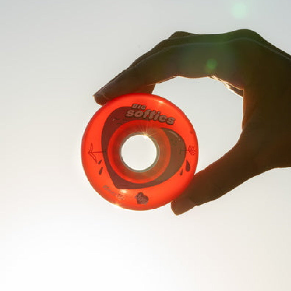 Chaya Big Softie 65mm Skateboard Wheels - 4 Pack Set for Smooth Cruising & Street Skating