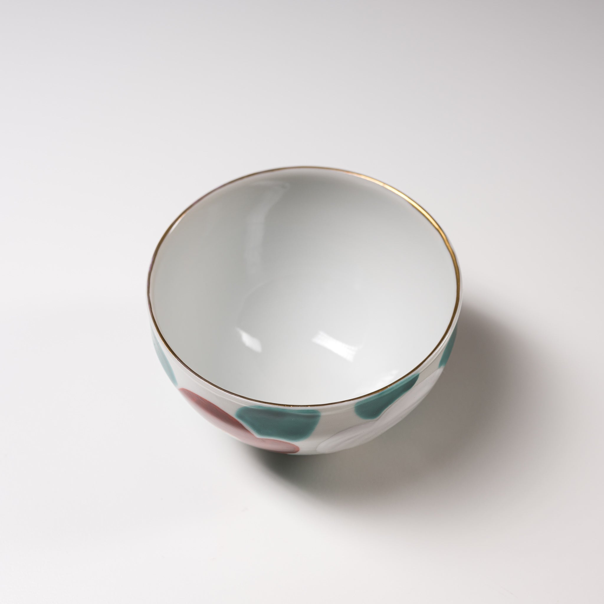 Handmade Kyo Kiyomizu Ware Kumidashi Tea Cup - Authentic Japanese Camellia Red Ceramic Teacup for Matcha, Sencha & Traditional Tea Ceremonies | Perfect Gift for Tea Lovers & Home Decor