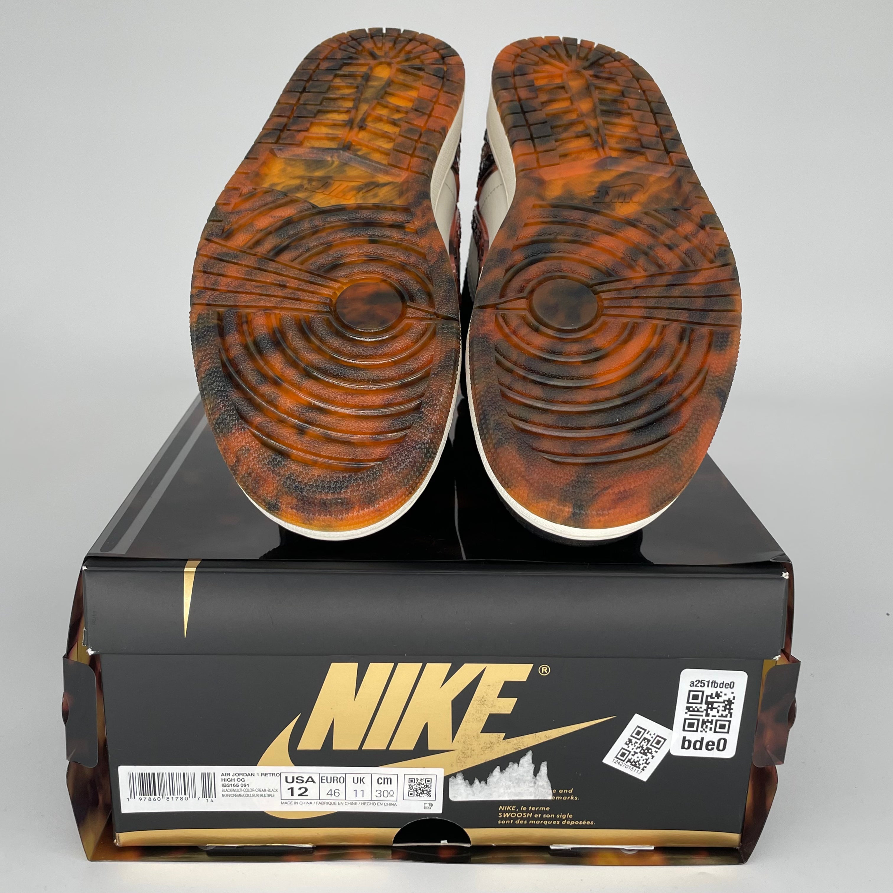 Original Title: AIR JORDAN 1 XUANWU YEAR OF THE SNAKE SIZE 12 IB3165 091   Optimized Title: **Air Jordan 1 