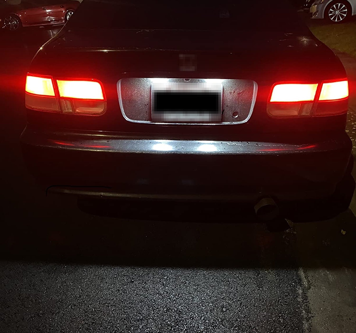 3W 18 SMD LED License Plate Lights for Honda Civic 1992-1995 & Prelude 1992-1996 - Bright White Super Bright LED Bulbs for Car License Plate Illumination, Easy Installation, Durable & Waterproof - Perfect for Night Driving and Enhanced Vehicle Appearance
