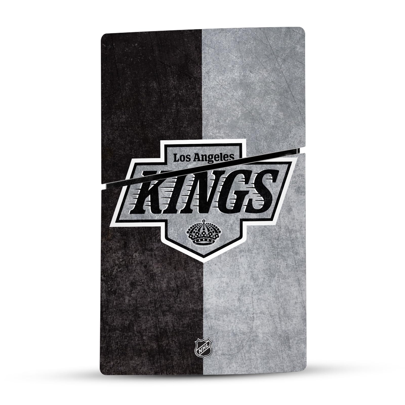 Official NHL Licensed Los Angeles Kings Vinyl Skin Sticker for Sony PlayStation 5 PS5 Slim & Digital Edition Console & DualSense Controller - Durable Gaming Decal for Customization & Protection - Perfect for Gamers & Sports Fans
