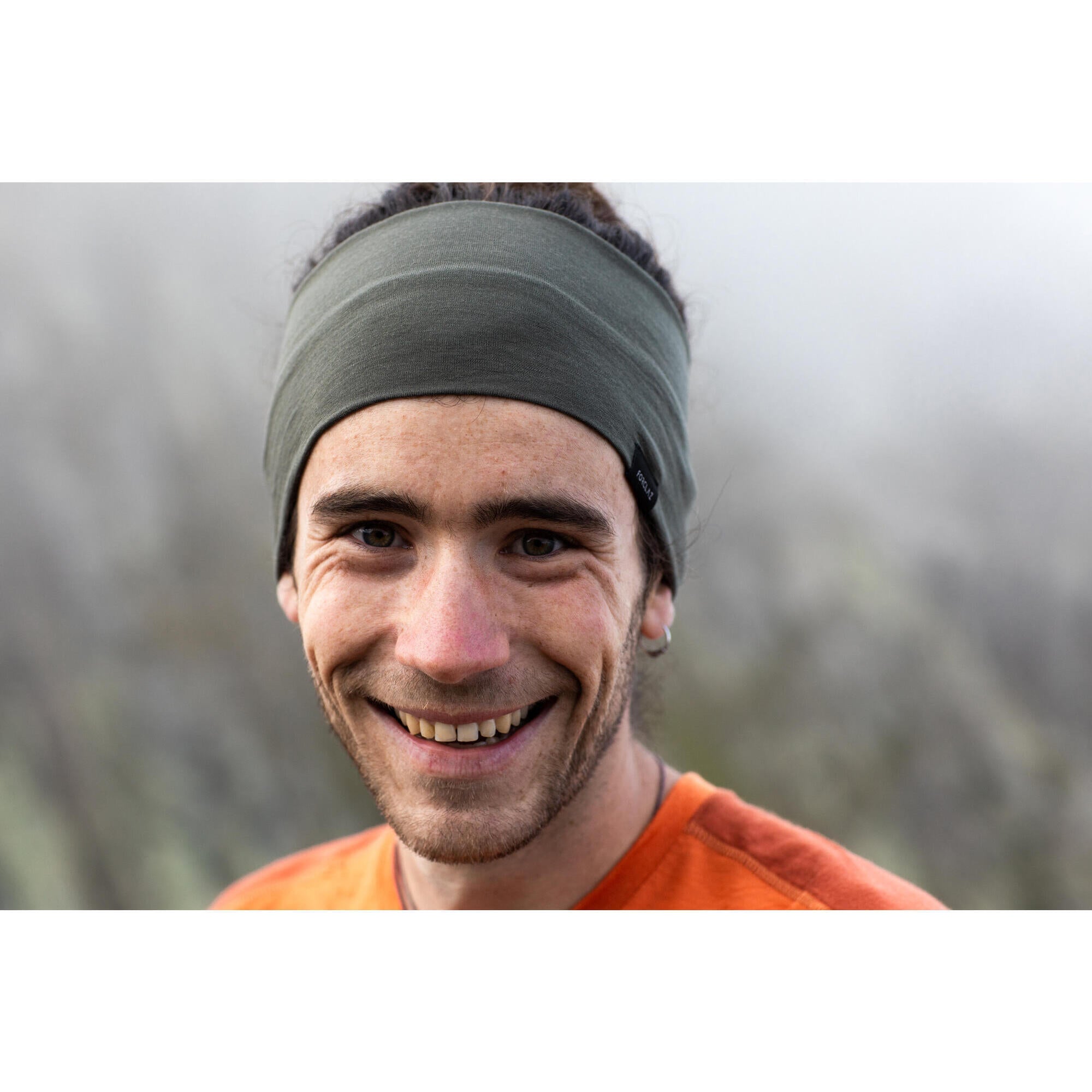 Forclaz MT500 Merino Wool Headband - Warm Winter Headband for Men & Women - Soft Breathable Skiing Hiking Running Accessories - Perfect for Outdoor Sports & Cold Weather Activities
