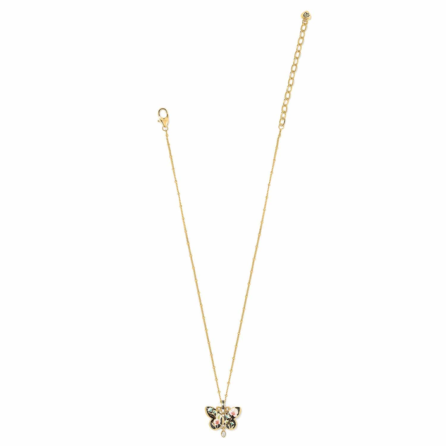 Botanique Butterfly Pendant Necklace for Women - Elegant Floral Jewelry Gift for Her - Perfect for Valentine's Day, Anniversary & Special Occasions