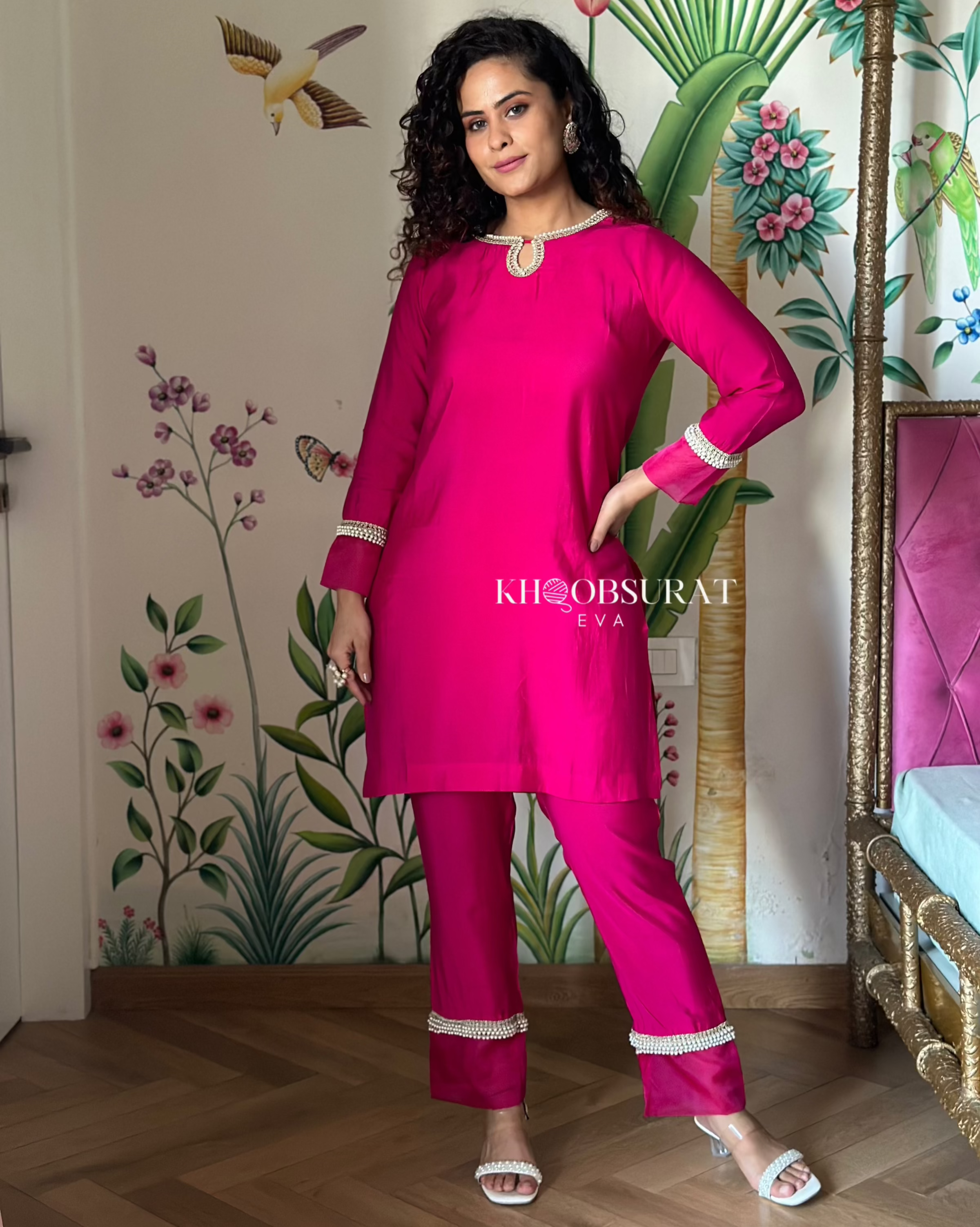 Stylish Pink Kurta Set for Women | Kareena Beauty | Perfect for Festivals, Parties & Casual Wear