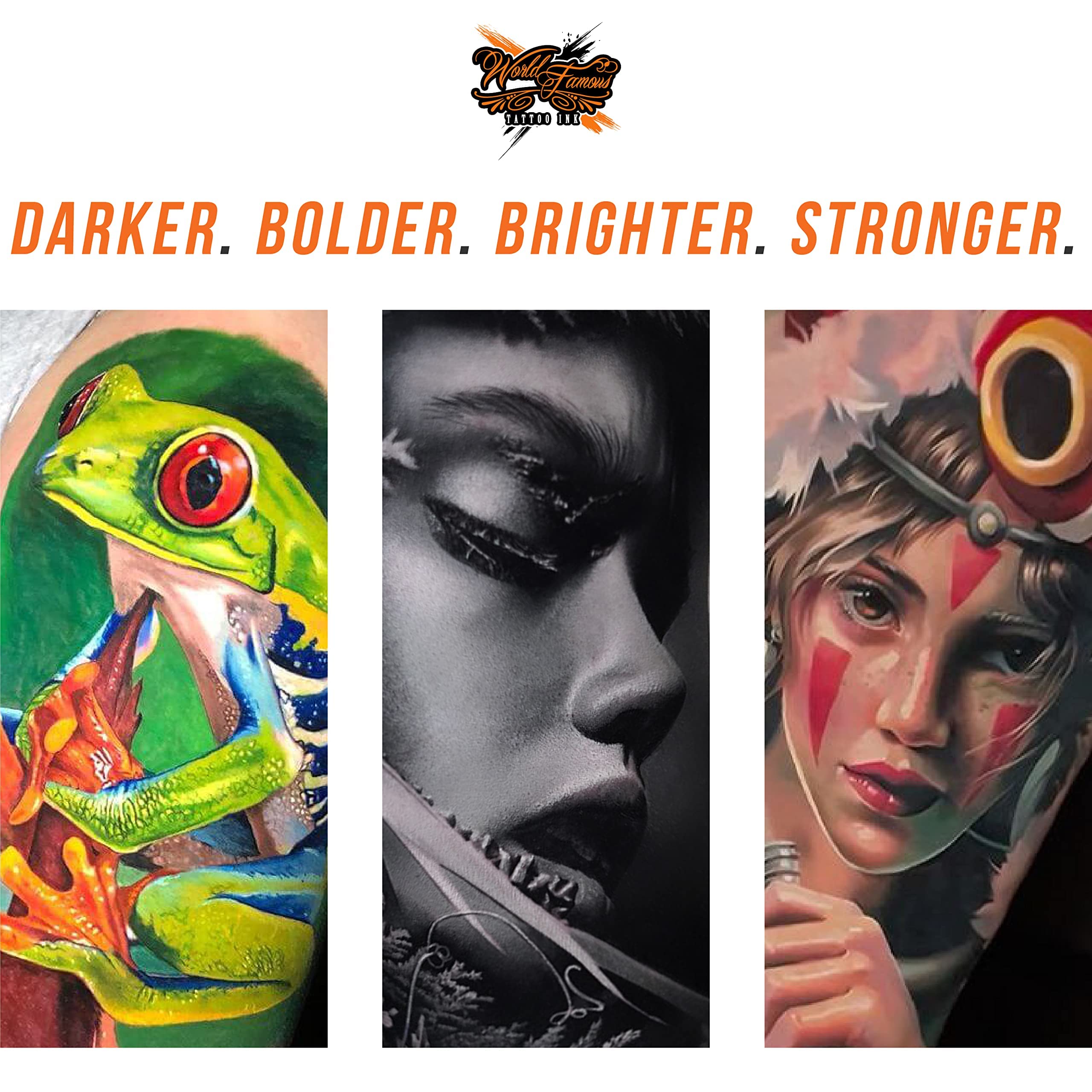 Professional Blackout Black Tattoo Ink - High Pigment Vegan Tattoo Ink for Artists | Skin-Safe, Non-Toxic & Bold Shades | 1 oz Bottle | Perfect for Sleeves, Cover-ups & Dark Tattoo Designs