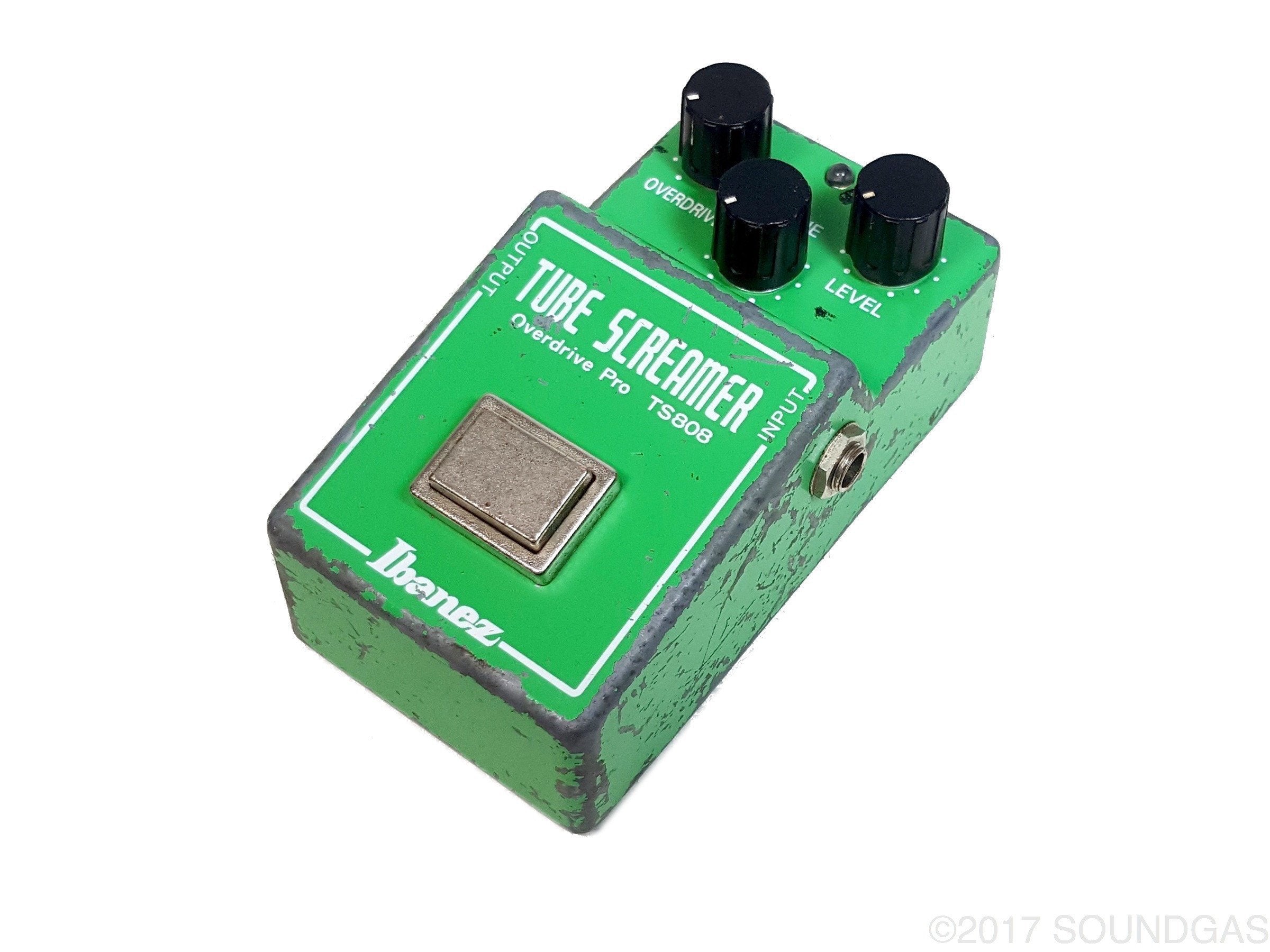 Ibanez TS 808 Tube Screamer Overdrive Guitar Effects Pedal - Classic Analog Sound for Blues, Rock & Metal - Perfect for Stage & Studio Performances