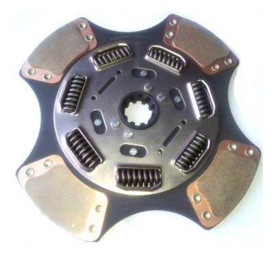 15 x 1/2 Inch Heavy Duty Clutch Disc with 2x10 Inch Spline & 7 High-Performance Springs - Front/Rear Replacement for Trucks, SUVs, and Off-Road Vehicles - Perfect for Towing, Hauling, and Rugged Terrain Driving