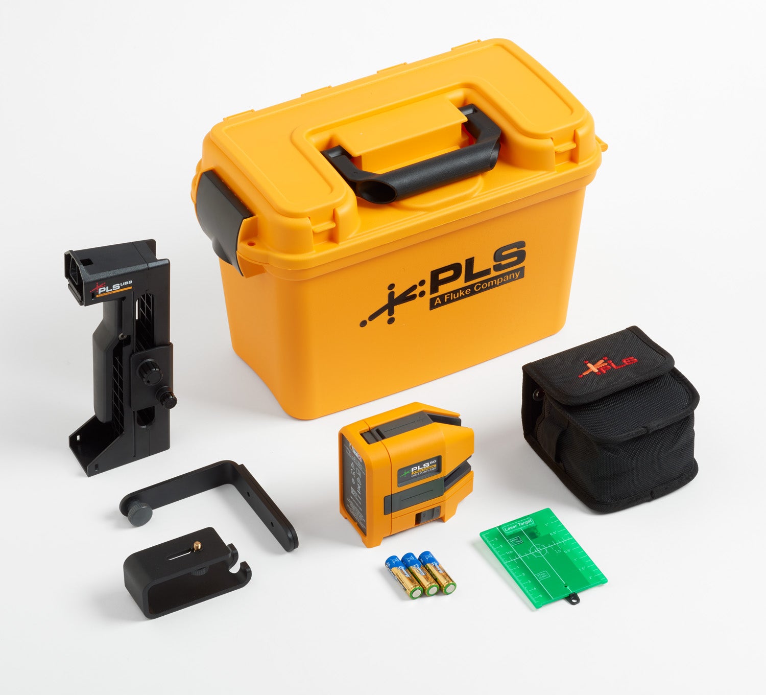 Fluke PLS 6G KIT - Professional Cross Line & Point Green Laser Level Kit for Construction, Alignment & Layout | Pacific Laser Systems | Ideal for Contractors, Electricians & DIY Home Improvement Projects