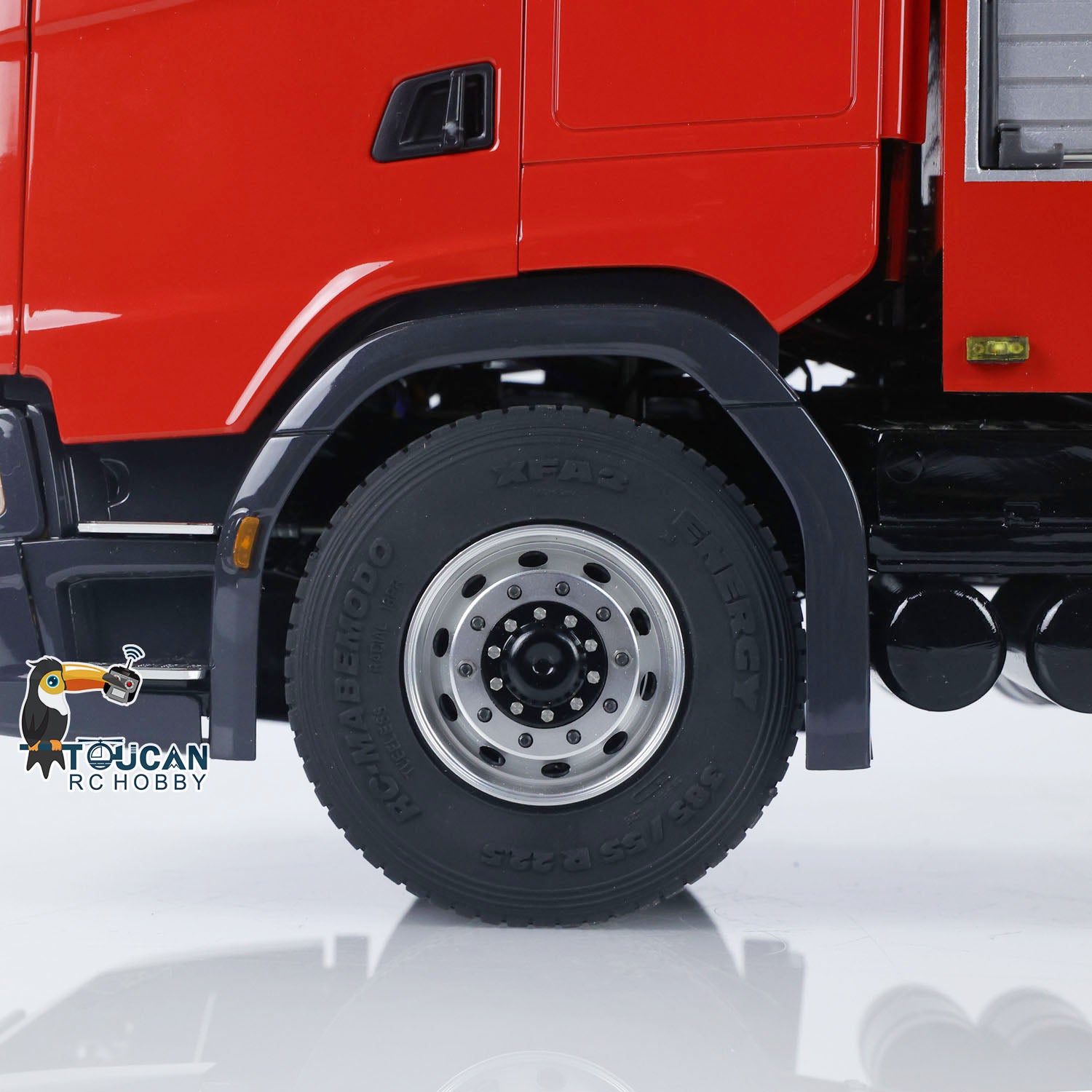 1/14 Scale 4X4 Metal Axles Remote Control Fire Truck BZ i6S RC Car with 2-Speed, Light & Sound System - PNP (No Battery) - Perfect for Firefighting Simulation and RC Hobby Enthusiasts