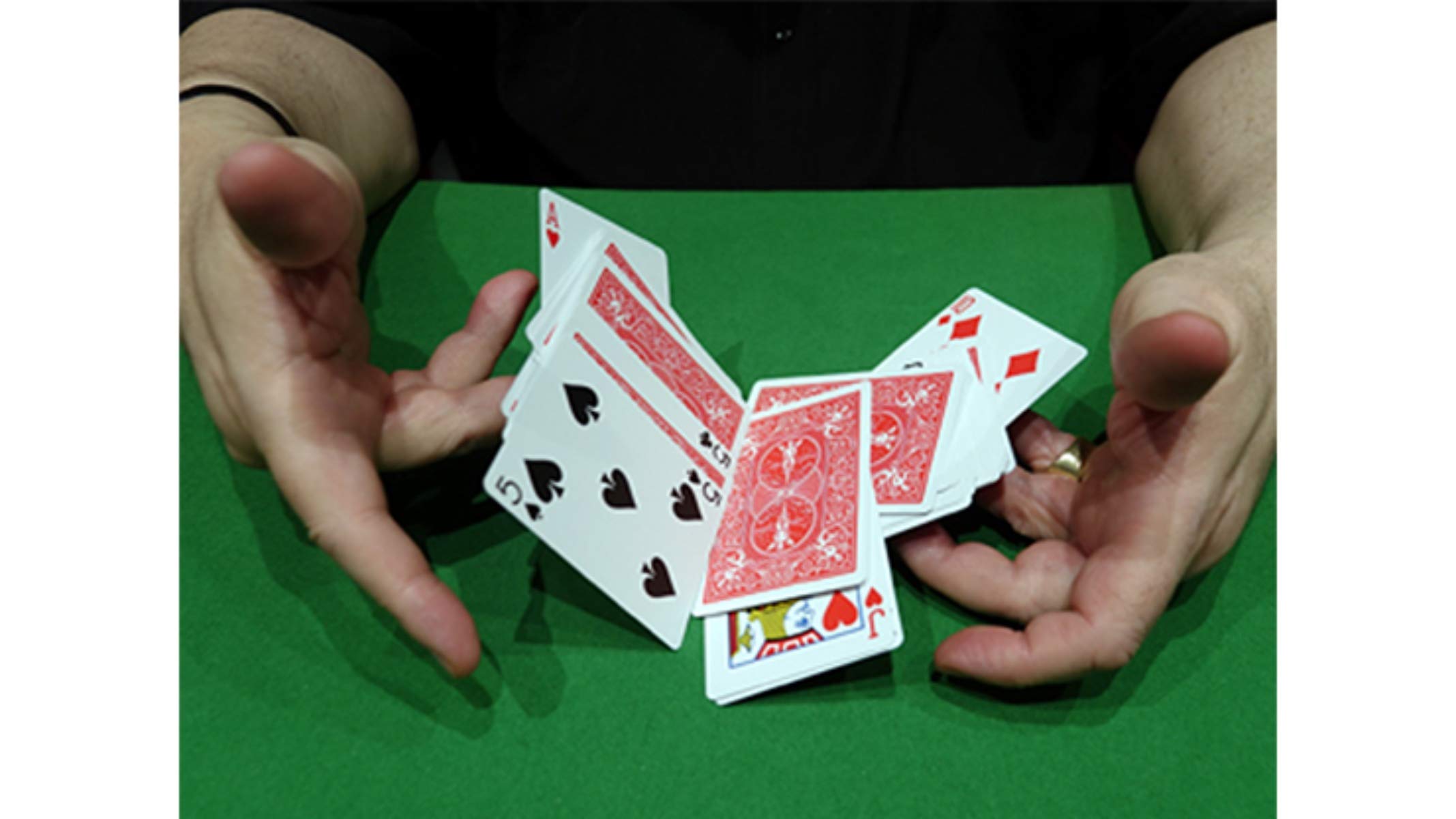 Dominique Duvivier MJM CIB Cards in Bag Magic Trick with Gimmicks & Instructions - Perfect for Close-Up Magic, Street Performances & Card Magic Routines