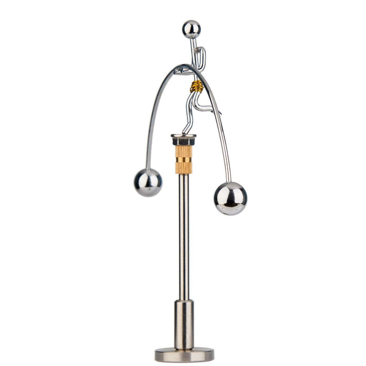 Sunnytech Kinetic Art Balance Toy - Physics Science Desk Decor for Home & Office, Stress Relief & Decompression Gift (WJ149-WJ139) - Perfect for Meditation Spaces, Work Desks, and Educational Playrooms