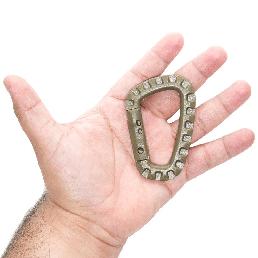 Paracord Planet Heavy Duty Carabiner Clip | Large Durable Camping Carabiner for Outdoor Gear, Survival Kit & Emergency Preparedness - Perfect for Hiking, Backpacking & Tactical Equipment