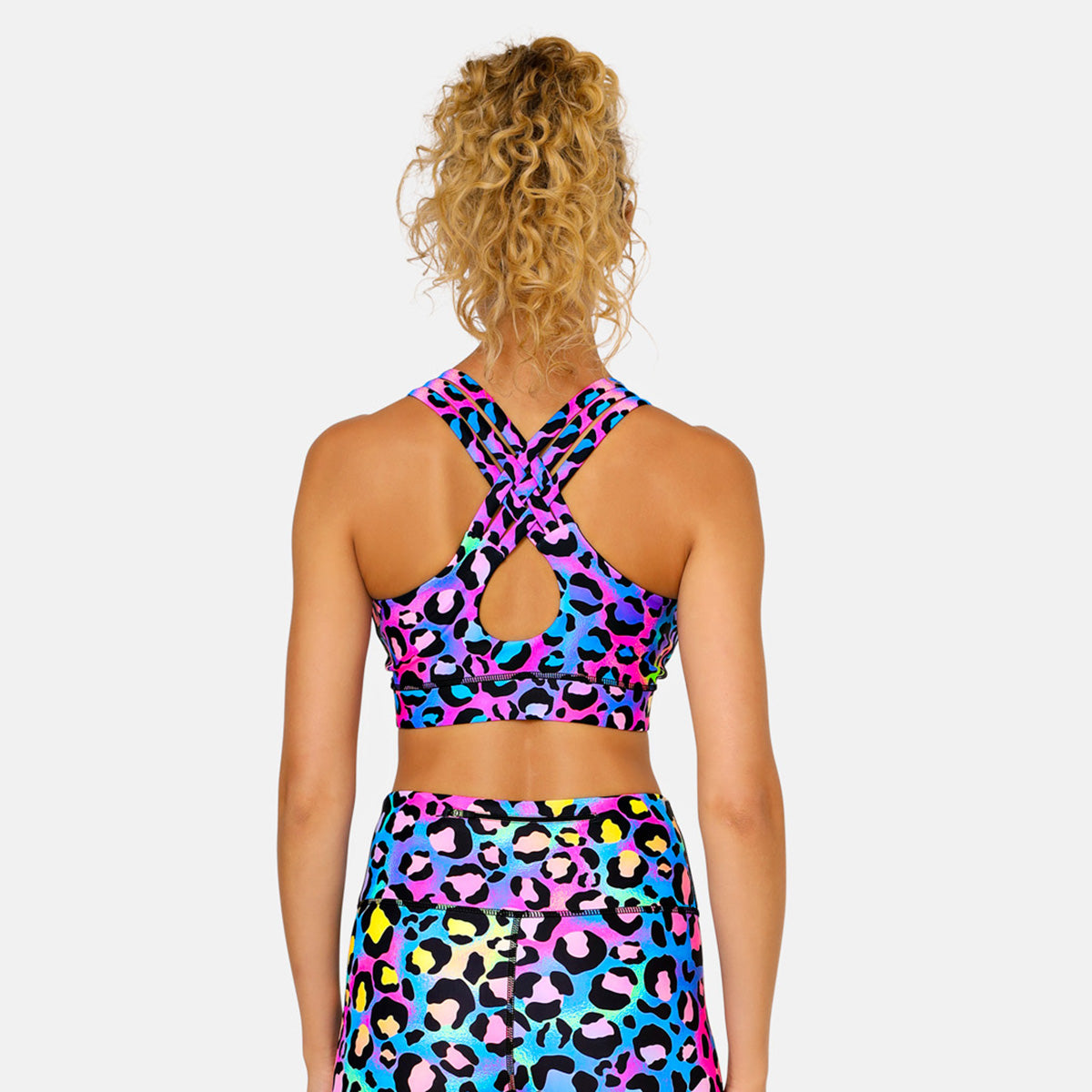 Candy Kitty Cross Back Bra - Sexy Lace Bralette for Women, Comfortable Strappy Sports Bra, Perfect for Yoga, Gym, and Everyday Wear