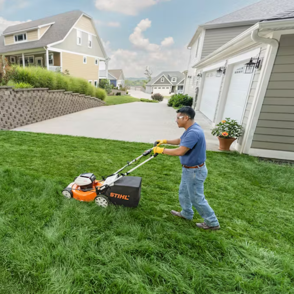 STIHL RMA 510 Cordless Battery Powered Lawn Mower Kit - 20-Inch Cutting Width, Lightweight & Quiet - Perfect for Small to Medium Yards, Eco-Friendly Lawn Care