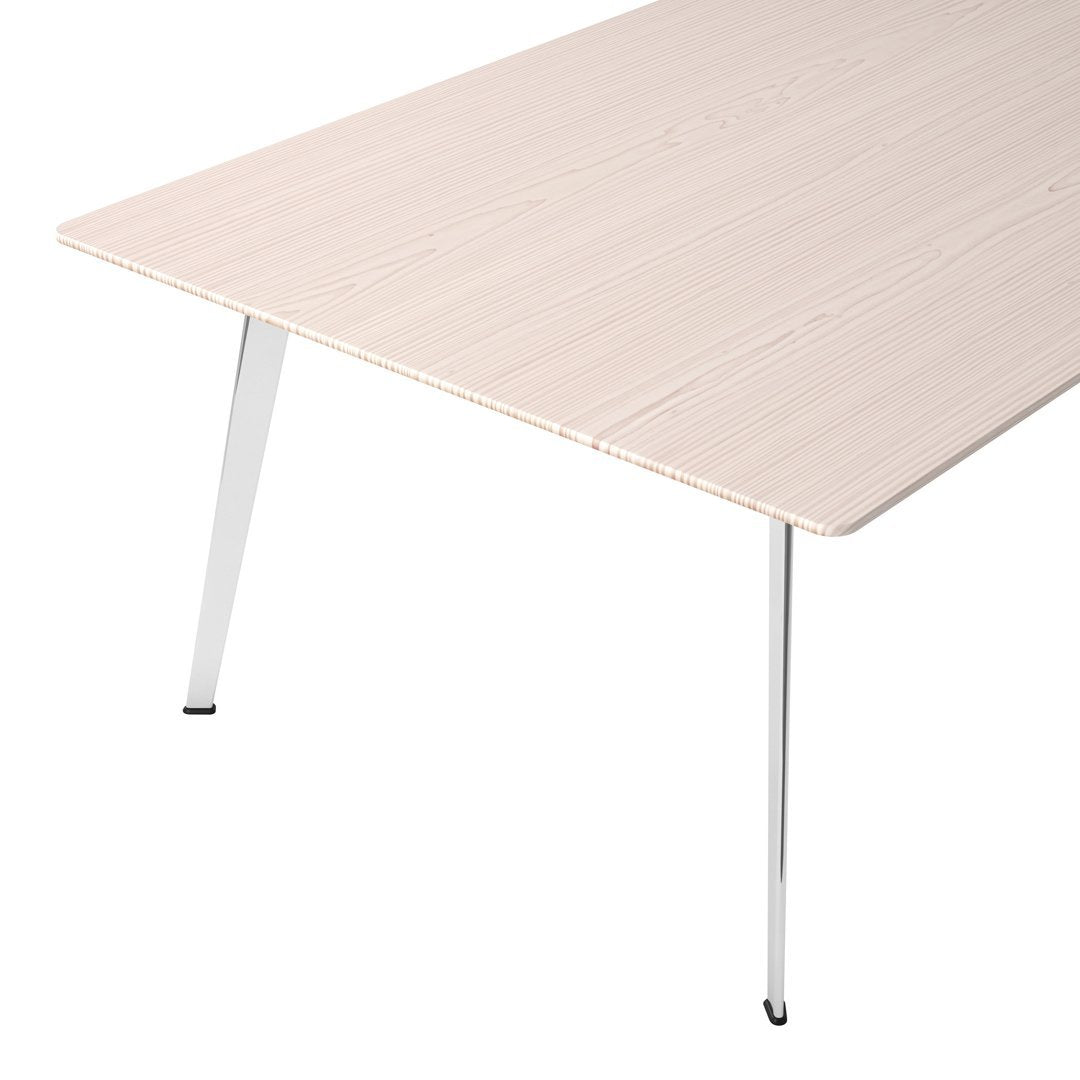 Modern Rectangular JW Dining Table - Solid Wood Kitchen Table for 6-8 People - Perfect for Family Dinners & Entertaining Guests