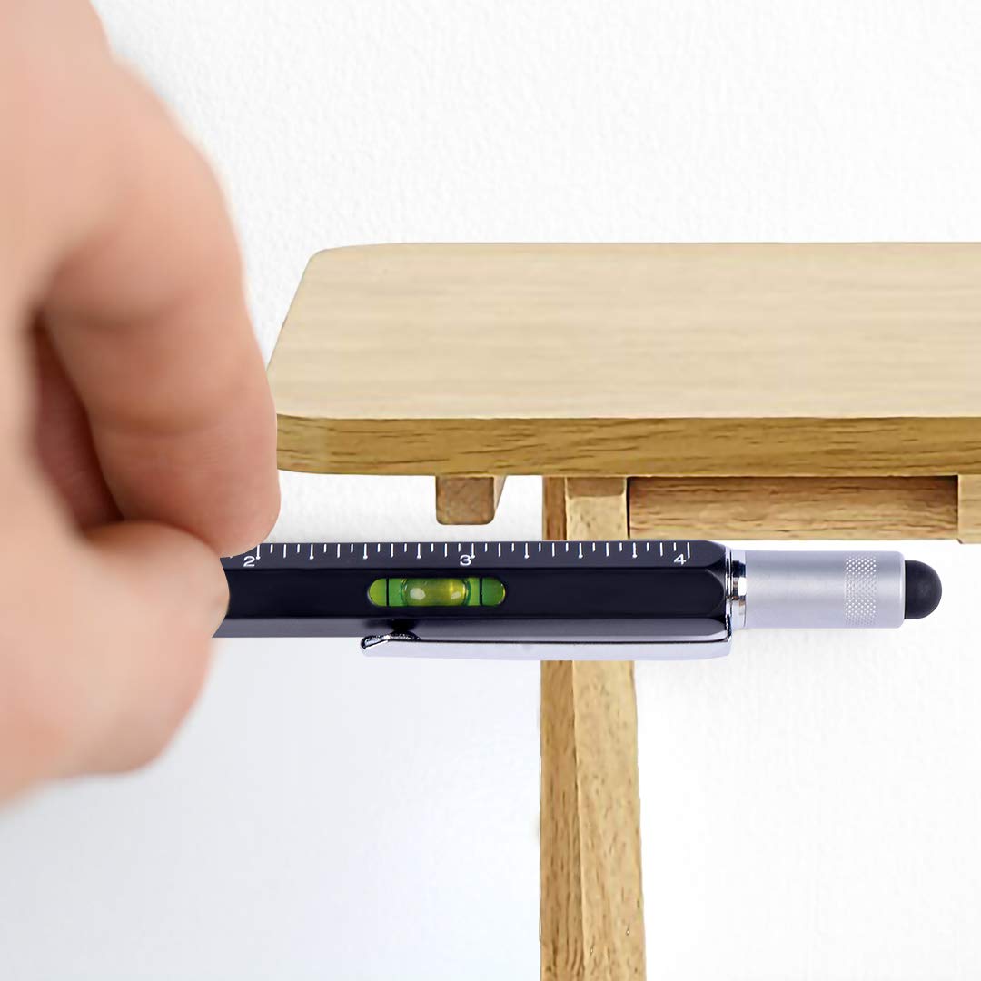 Multitool Pen for Men & Women - Perfect Father's Day Gift, Office Gadget for Coworkers, Teacher & Boyfriend Gift Idea - Cool Stocking Stuffer for Dad - Great for Everyday Carry, Writing & DIY Projects