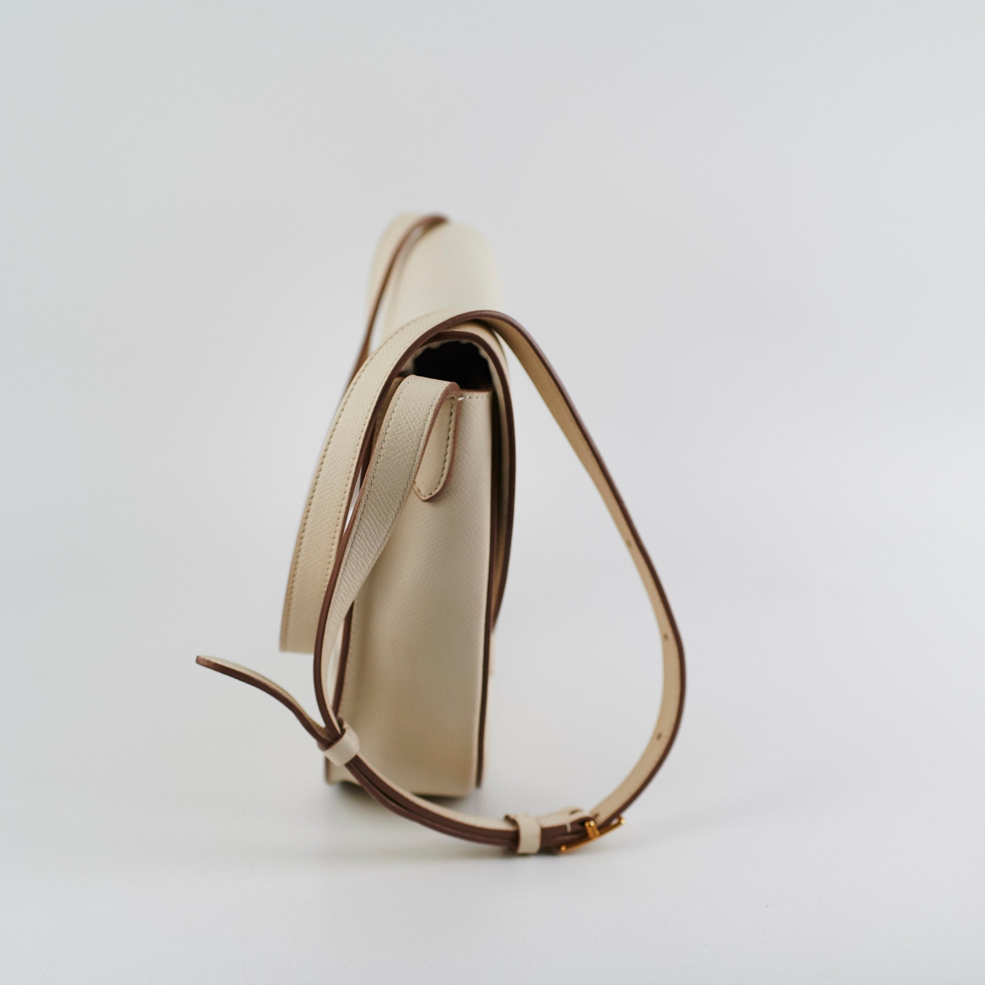 Celine Trutteur Medium Calfskin Crossbody Bag for Women - Luxury Leather Shoulder Purse for Everyday Use, Work & Travel