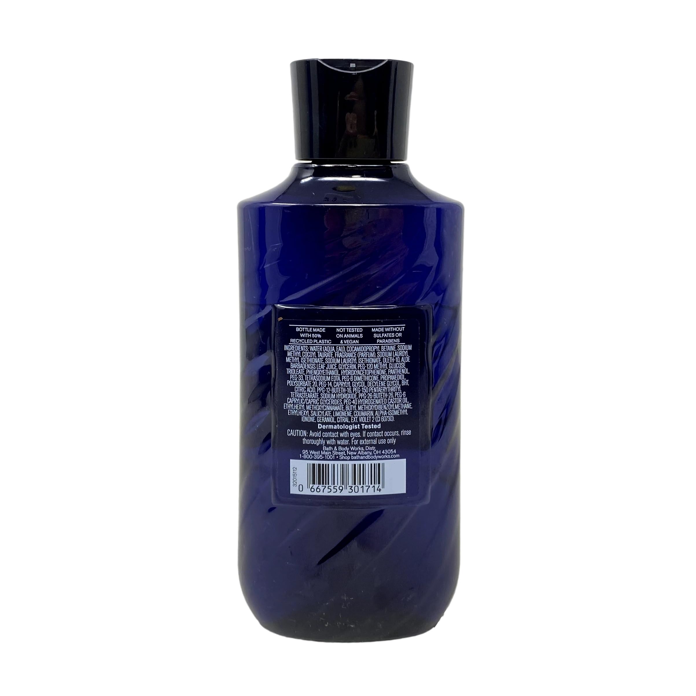 Bath & Body Works Men's Deep Ocean Grooming Set - Body Cream, 3-in-1 Wash, Body Spray & Marbela Cabin Spice Soap | Complete Skincare & Grooming Kit for Men | Perfect for Travel, Gifts & Daily Self-Care Routine