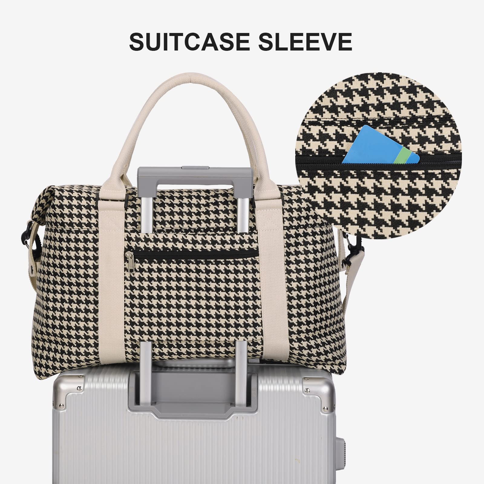 Lightweight Cabin Bag for Air Travel - Underseat Carry On Duffle Bag for Women & Men | Perfect as Personal Item, Weekend Overnight Bag & Gym Bag with Wet Pocket | Ideal for Flights, Business Trips & Quick Getaways