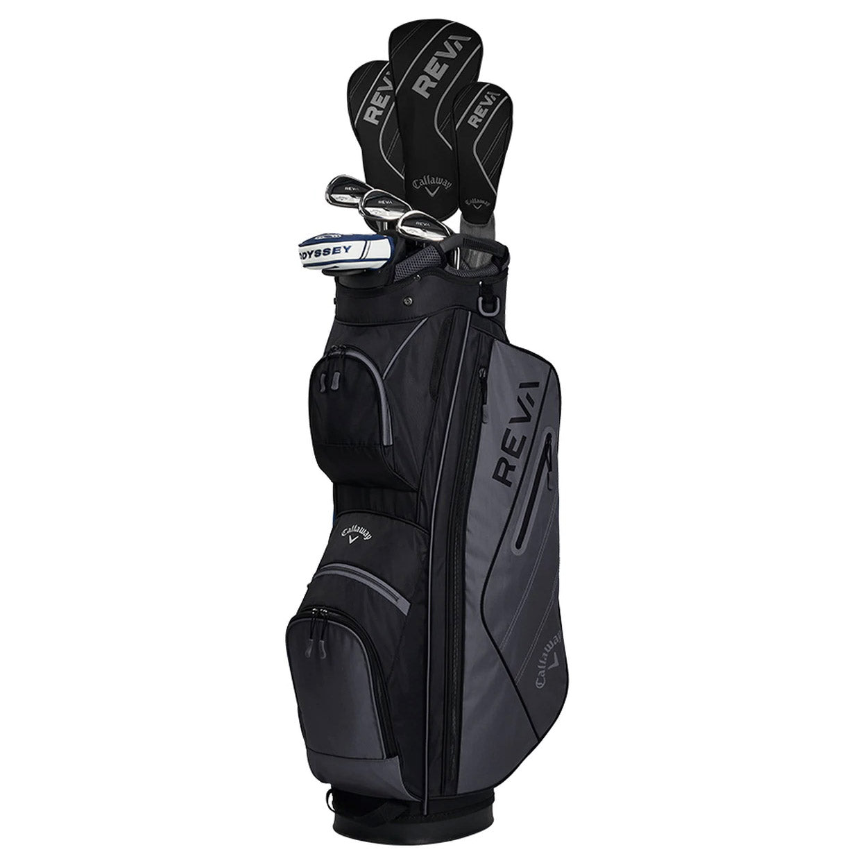 Callaway Reva Graphite 8-Piece Women's Right-Handed Complete Golf Club Set - Perfect for Beginners & Intermediate Female Golfers on the Course