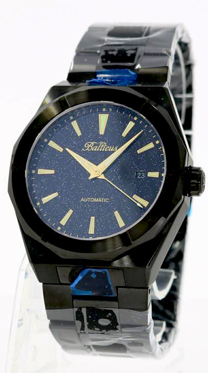 Balticus Black Dust Date Watch - Premium Luxury Men's Chronograph Timepiece for Business & Formal Occasions