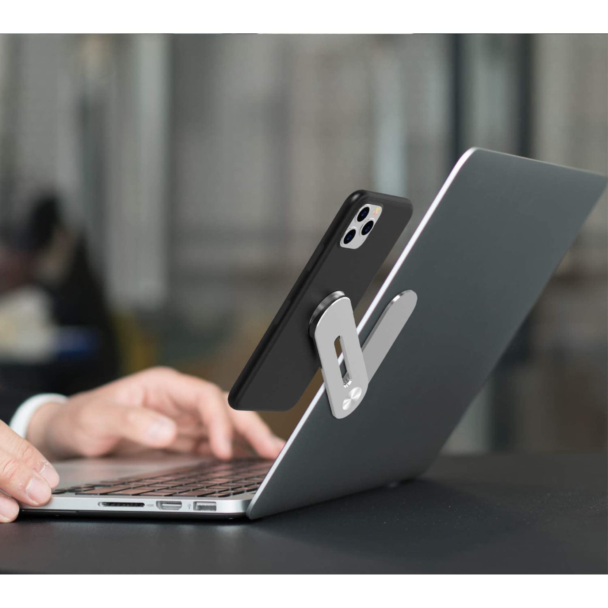 Universal Laptop Phone Mount - for Work & Video Calls