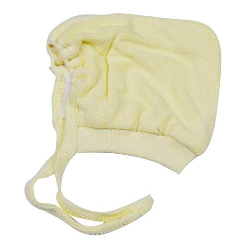 Gilli Shopee Newborn Baby Soft Cotton Caps with Tai Knot and Bonnet - Breathable & Comfortable Infant Hats for Newborns 0-3 Months - Perfect for Hospital, Photo Shoots, and Daily Outings