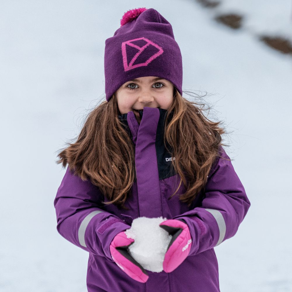 Didriksons Skare Kids Waterproof Ski Jacket & Pants Set - Royal Purple - Winter Snowsuit for Boys & Girls - Perfect for Skiing, Snowboarding & Outdoor Winter Activities
