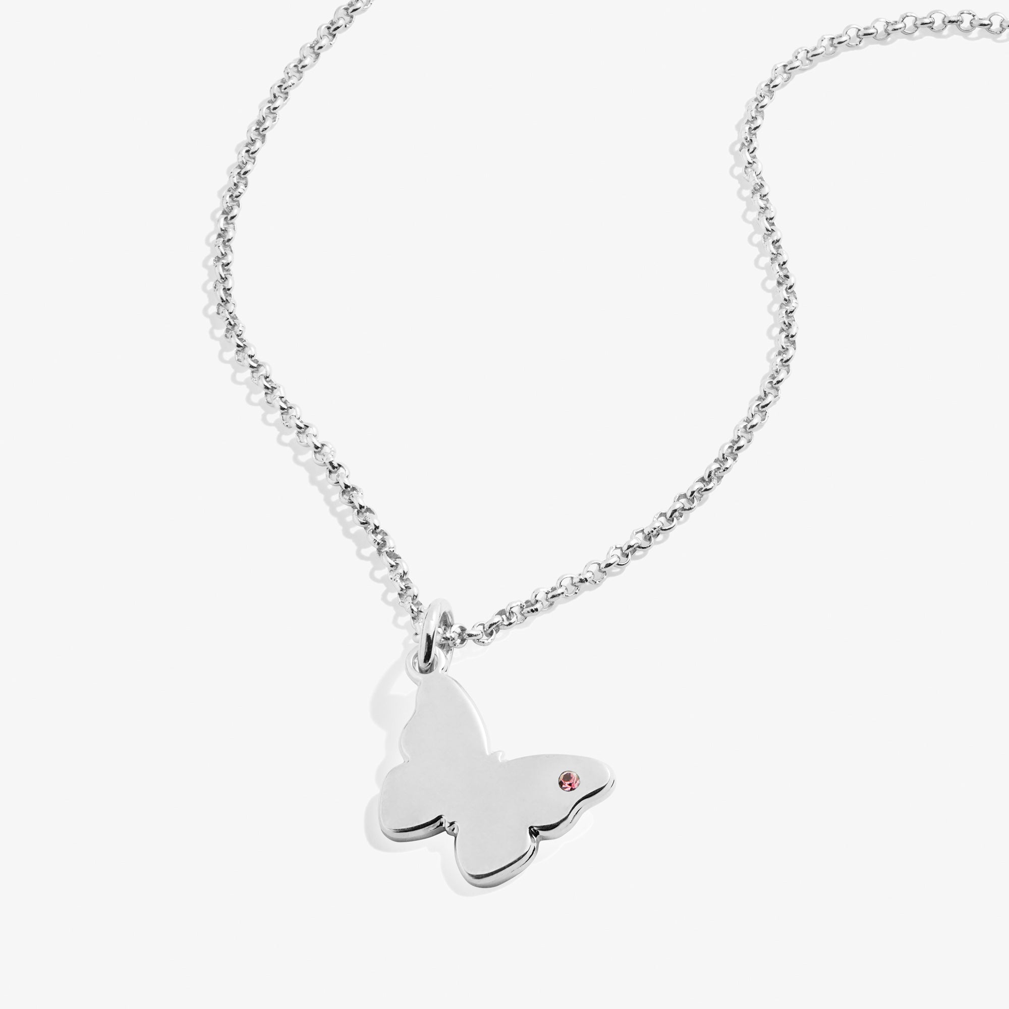 Butterfly Necklace for Women - 21 Inch Sterling Silver Dainty Pendant Jewelry - Perfect for Gifts, Parties & Everyday Wear