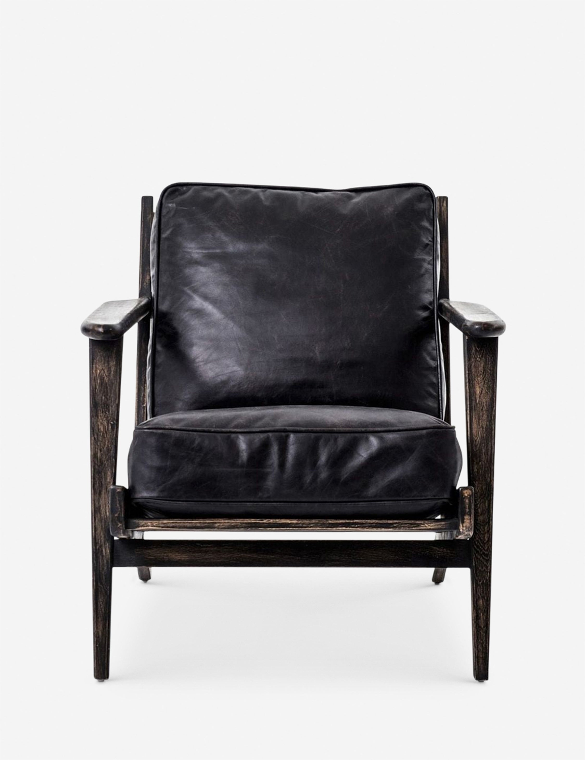 Stylish Austin Accent Chair - Mid-Century Modern Lounge Chair for Living Room, Bedroom & Office - Comfortable Upholstered Armchair with Wooden Legs - Perfect for Reading Nook, Home Decor & Small Spaces