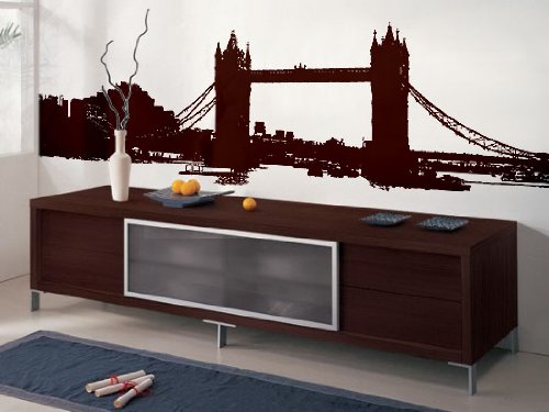 London Bridge Vinyl Wall Art Decal Sticker - 10ft Long (37