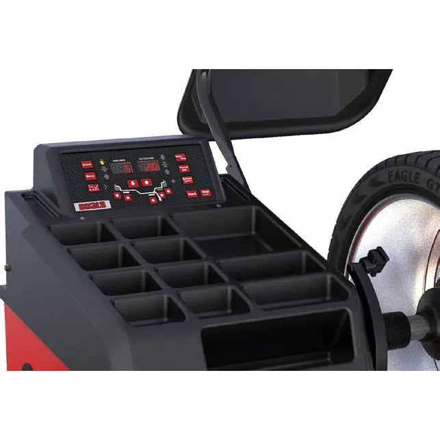 Coats 885 Space Saving Tire Balancer Machine - Wheel Balancer for Auto Shops & Garages - Perfect for Efficient Tire Balancing in Small Workspaces