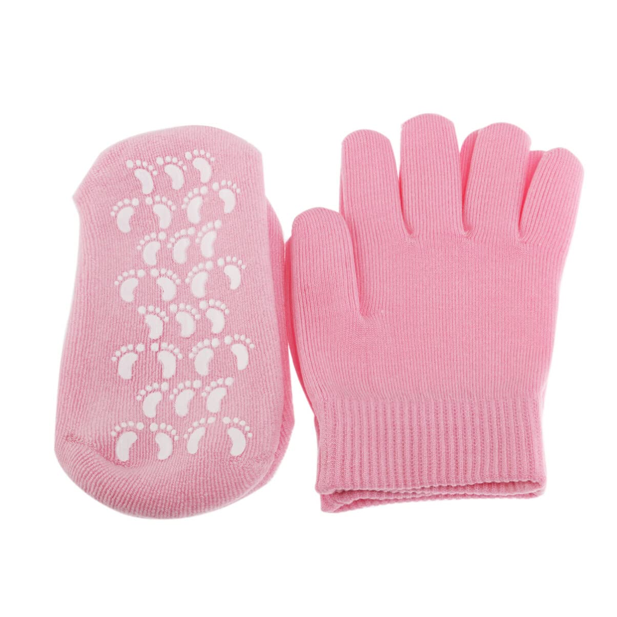 FOMIYES Moisturizing Spa Socks & Gloves for Dry Feet & Hands - Heel Care