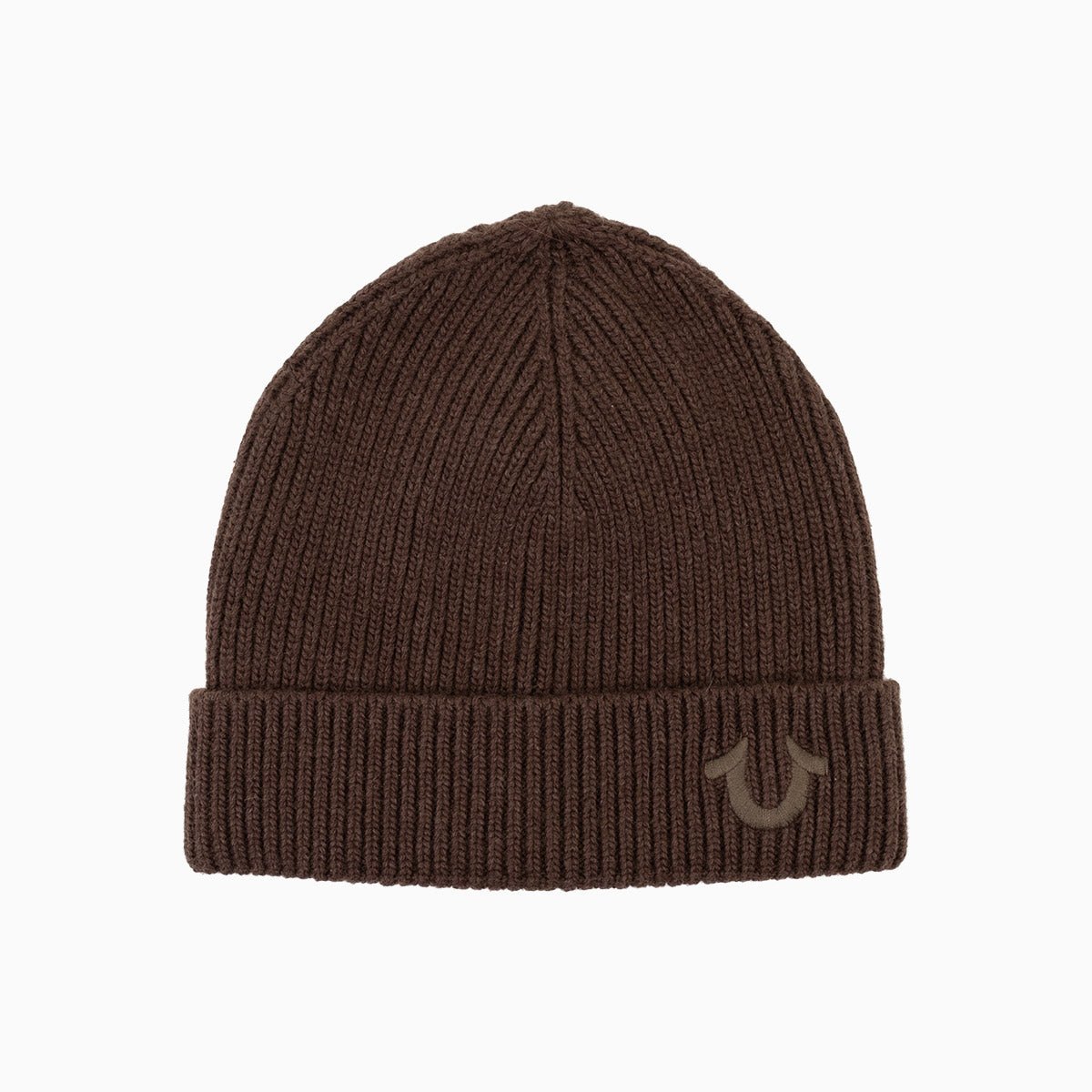 Horseshoe Badge Watch Beanie - Stylish Knit Cap with Adjustable Fit for Men & Women - Perfect for Winter, Outdoor Sports, and Casual Wear