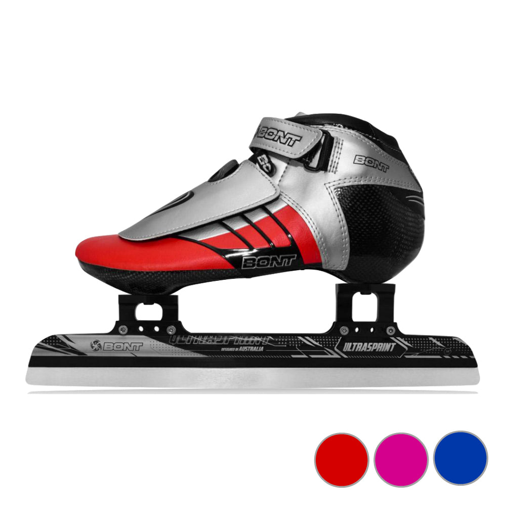 Bont Short Track Z Boa Ultrasprint Speed Skates - Professional Ice Skating Shoes for Men & Women - Perfect for Competitive Racing & Training on Ice Rinks