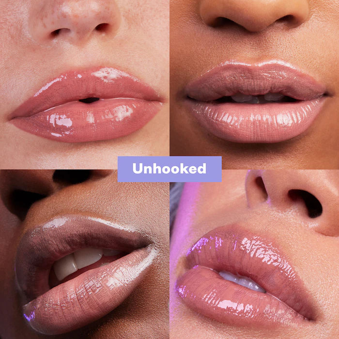 Kosas Gloss Voluminizador Wet Lip Oil - Plumping Peptide Lip Treatment for Fuller Lips | Hydrating & Shiny Lip Gloss for Day & Night Wear