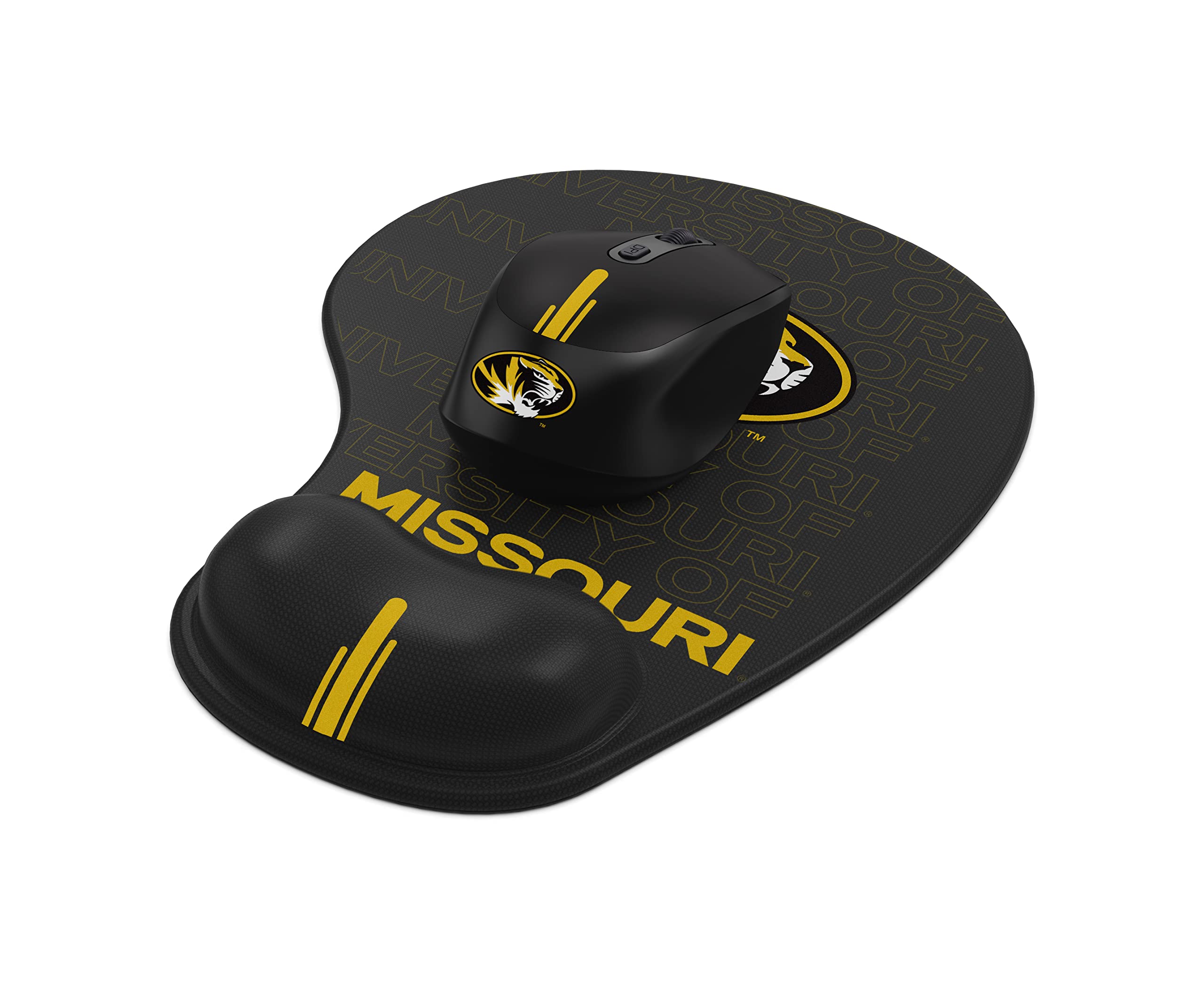 SOAR NCAA Unisex Wireless Mouse with Ergonomic Design & Non-Slip Mouse Pad - Perfect for Gaming, Office Work, and College Dorm Setups